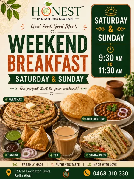 Breakfast À La Carte Launch at Honest Restaurant Bella Vista