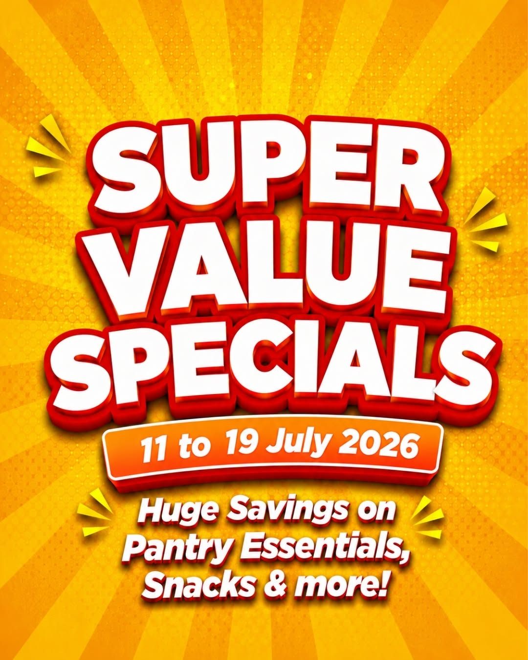 Radhe Store Super Value Specials | Up to 80% OFF | 11–19 July 2026