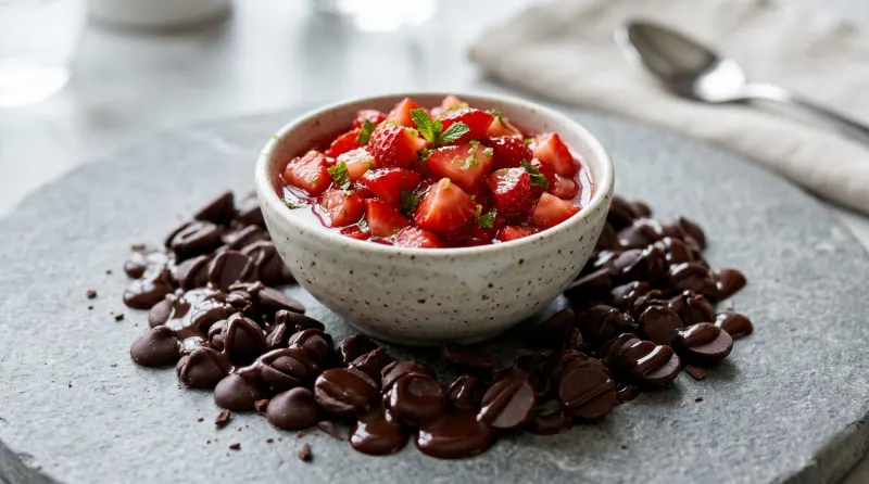 Strawberry Chocolate "Chips and Salsa"